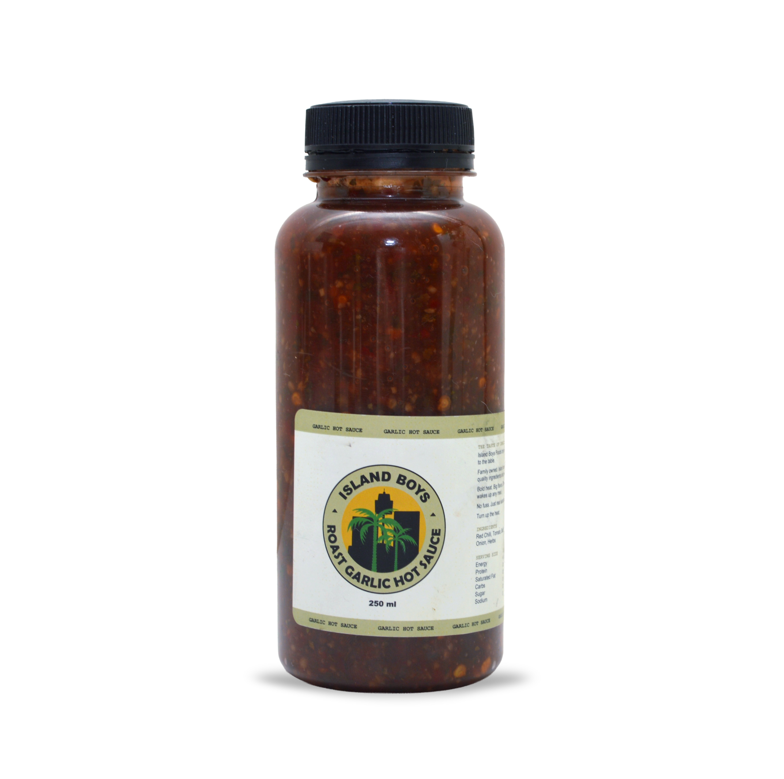 ROAST GARLIC HOT SAUCE BOTTLE
